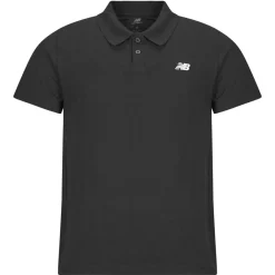 New Balance - COTTON PIQUE POLO Noir New