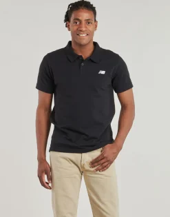 New Balance - COTTON PIQUE POLO Noir New