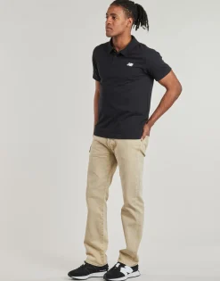 New Balance - COTTON PIQUE POLO Noir New