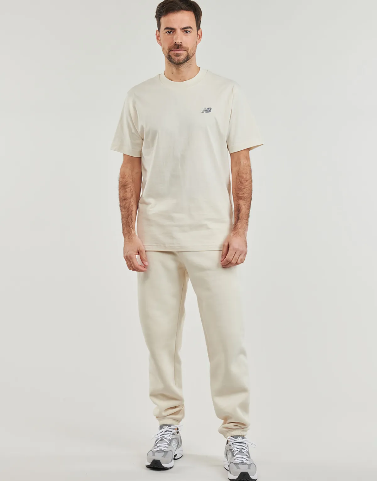 New Balance - FLEECE JOGGER Beige Clearance