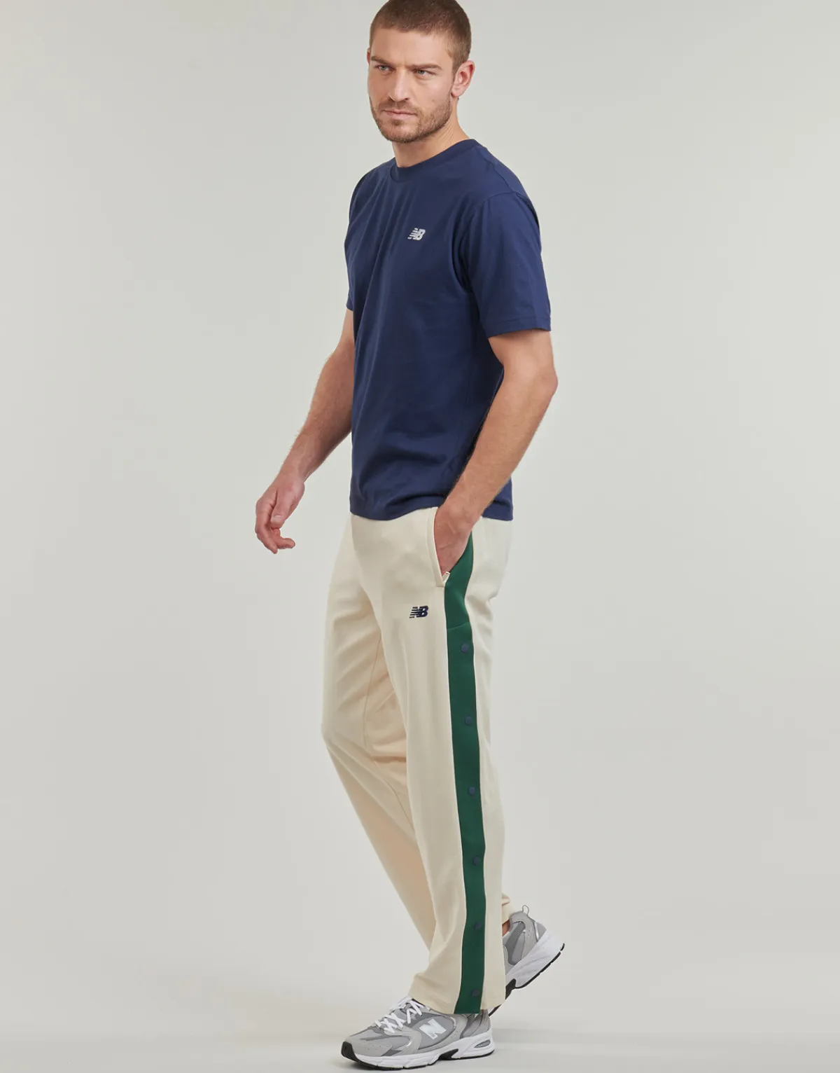 Outlet New Balance - SGH BASKETBALL TRACK PANT Beige