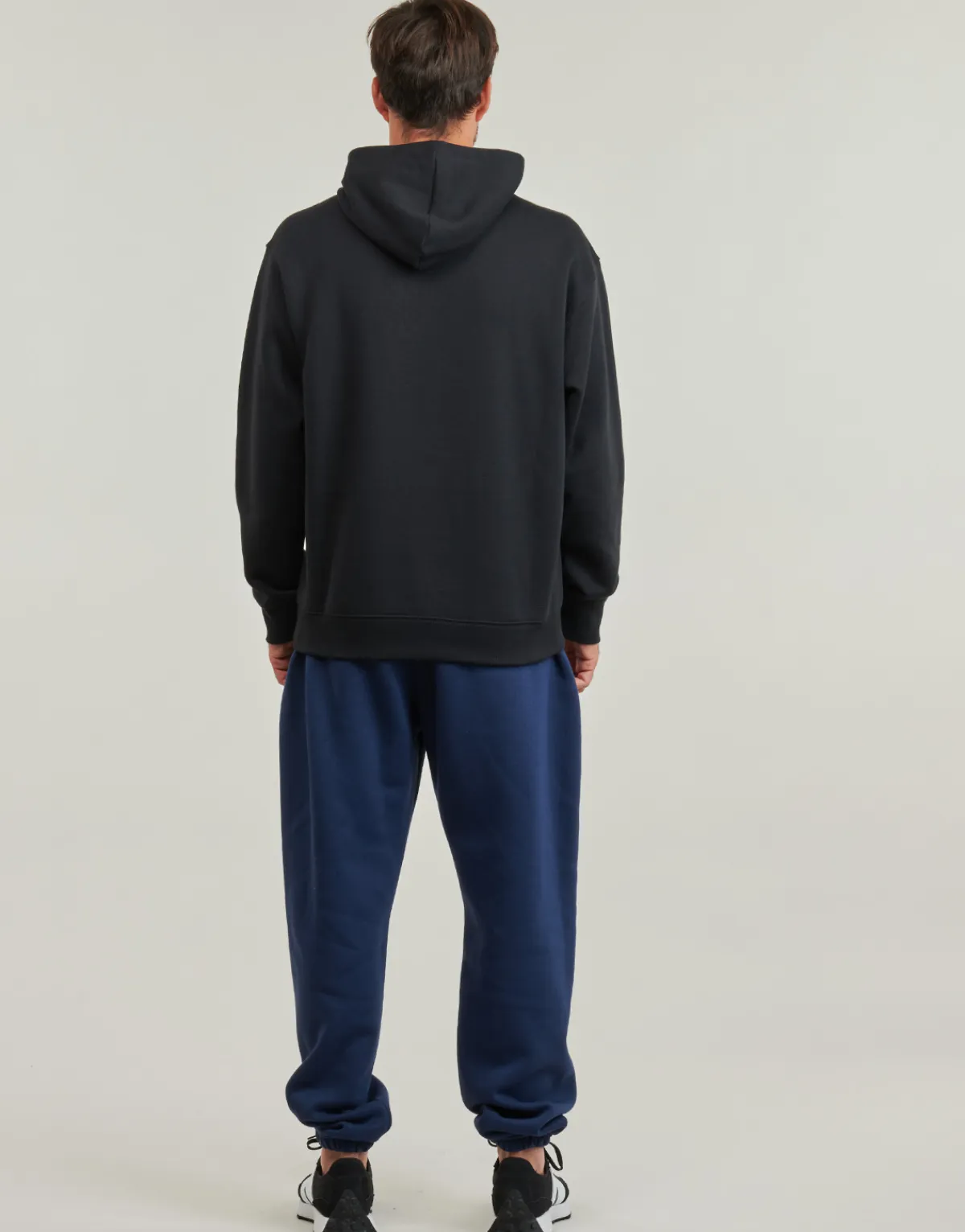 Hot New Balance - SMALL LOGO HOODIE Noir