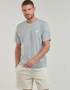 New Balance - SMALL LOGO JERSEY TEE Gris Clearance