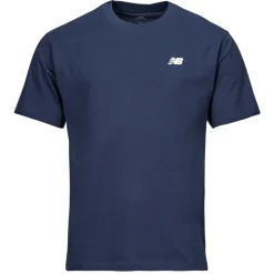 New Balance - SMALL LOGO JERSEY TEE Bleu Sale