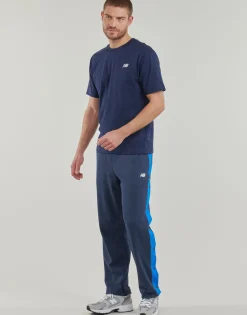 New Balance - SMALL LOGO JERSEY TEE Bleu Sale