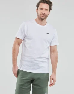 New Balance - SMALL LOGO TEE Blanc Sale