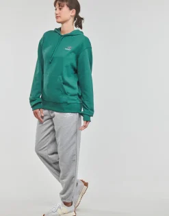 Outlet New Balance - UNI-SSENTIALS FRENCH TERRY HOODIE Vert