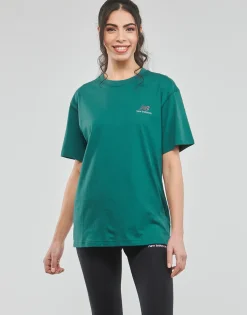 New Balance - UNI-SSENTIALS COTTON T-SHIRT Vert Best