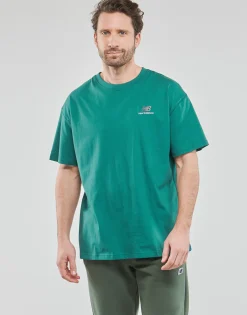 New Balance - UNI-SSENTIALS COTTON T-SHIRT Vert Best