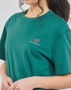 New Balance - UNI-SSENTIALS COTTON T-SHIRT Vert Best