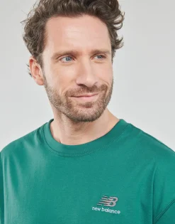 New Balance - UNI-SSENTIALS COTTON T-SHIRT Vert Best