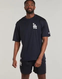Hot New-Era - LEAGUE ESSENTIALS TEE LOS ANGELES DODGERS Noir
