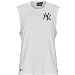 Best New-Era - MLB SLEEVELESS TEE NEW YORK YANKEES Blanc