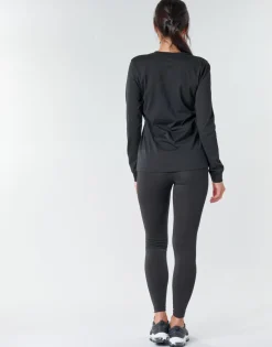 Discount Nike - W NSW TEE ESSNTL LS ICON FTR Noir