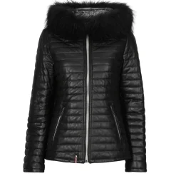 Oakwood - MANDY (raccoon fur) Noir