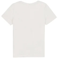 Online Only - KOGWENDY S/S LOGO TOP BOX CP JRS Blanc