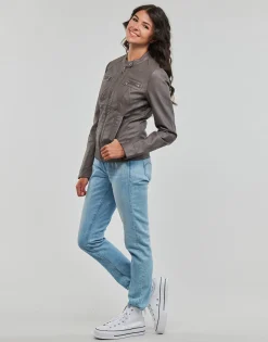 Only - ONLBANDIT FAUX LEATHER BIKER  OTW Gris New