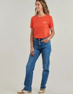 Hot Only - ONLBEATE LIFE S/S HEART TOP CS JRS Rouge