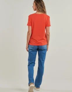 Hot Only - ONLBEATE LIFE S/S HEART TOP CS JRS Rouge