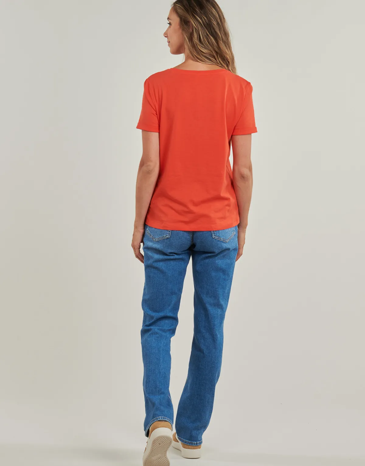 Hot Only - ONLBEATE LIFE S/S HEART TOP CS JRS Rouge