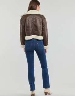 Only - ONLBETTY FAUX SUEDE BONDED AVIATOR OTW Marron Sale