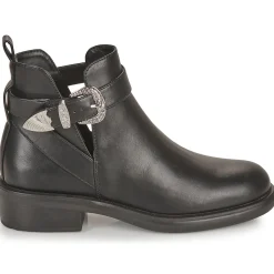 Clearance Only - ONLBLOOM-5 PU BUCKLE BOOT Noir