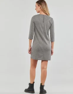 Discount Only - ONLBRILLIANT 3/4 CHECK DRESS  JRS Noir