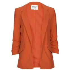Only - ONLCAROLINA DIANA 3/4 BLAZER CC TLR Rouge Discount
