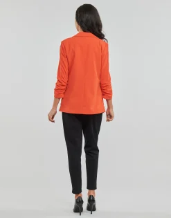 Only - ONLCAROLINA DIANA 3/4 BLAZER CC TLR Rouge Discount