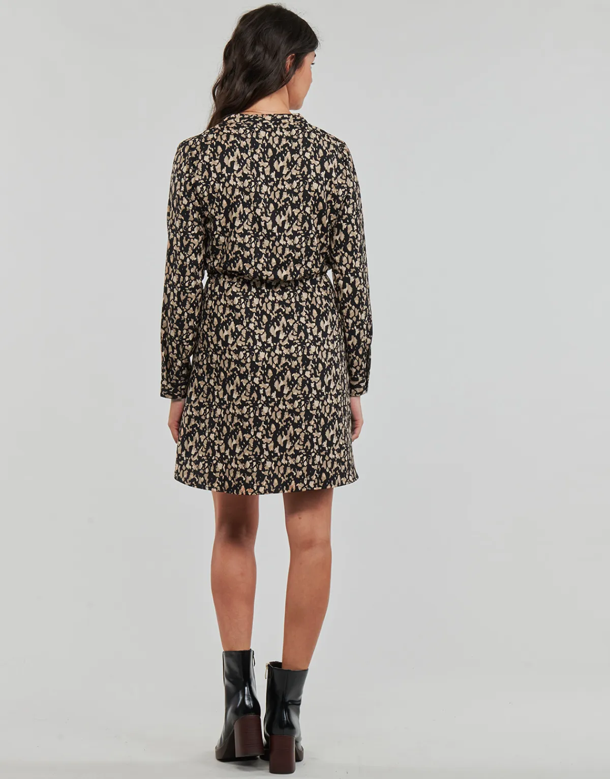 Only - ONLCORY L/S V-NECK TUNIC WVN Noir New