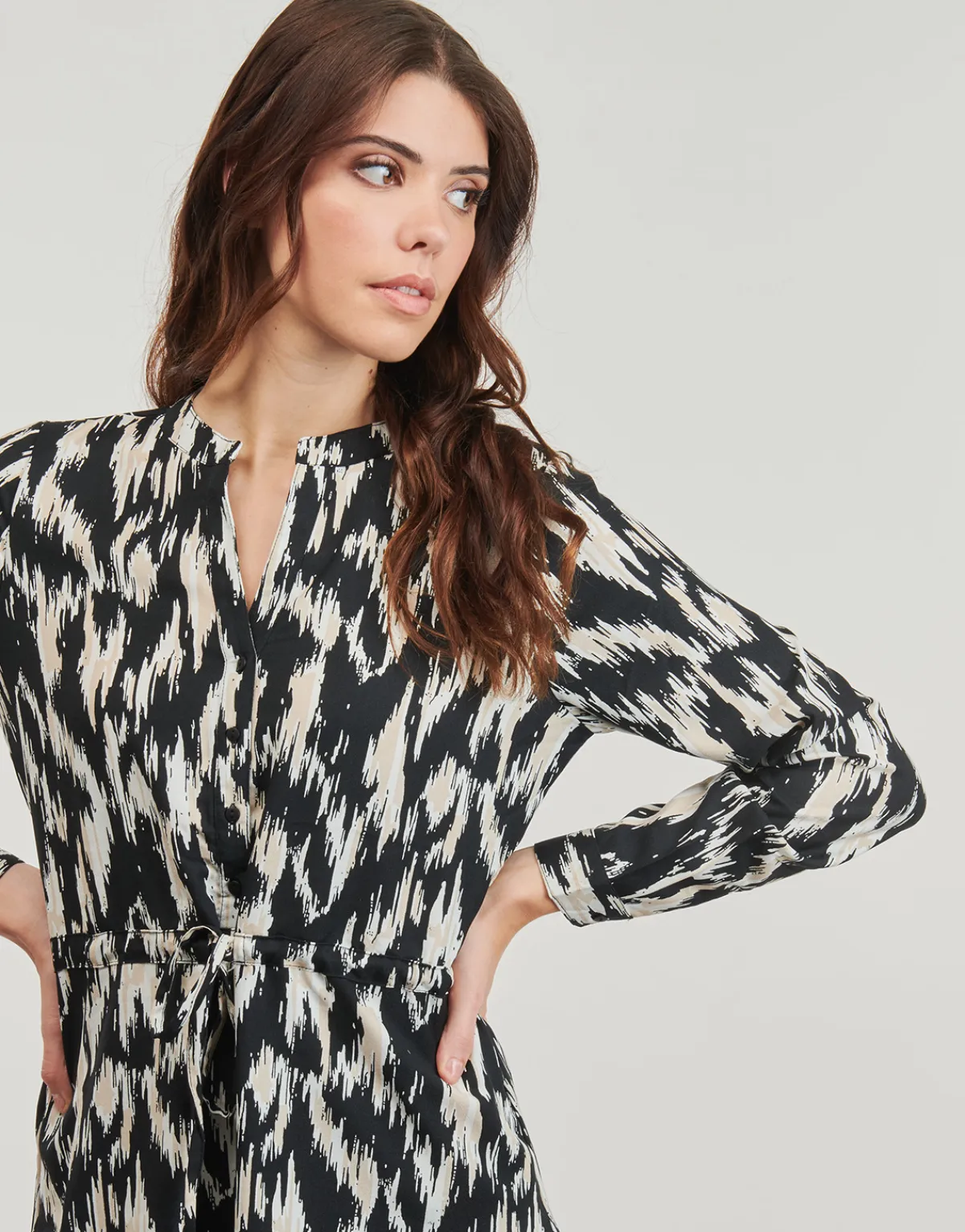 Only - ONLCORY L/S V-NECK TUNIC WVN NOOS