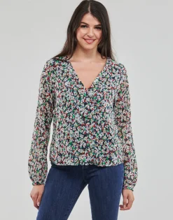 Only - ONLDANIELLE FR L/S V-NECK LUREX TOP PTM Multicolore Online