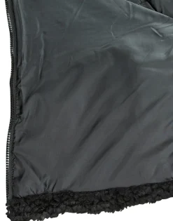 Clearance Only - ONLELLIE SHERPA HOODED JACKET CC  OTW Noir