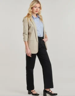 Online Only - ONLELLY 3/4 LIFE Beige