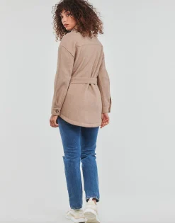 Sale Only - ONLEMMA FREJA SHACKET OTW Marron