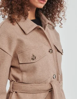 Sale Only - ONLEMMA FREJA SHACKET OTW Marron