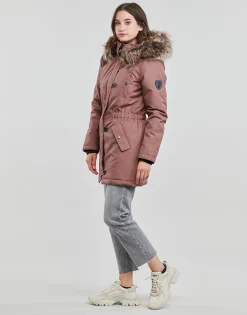 Only - ONLIRIS FUR WINTER PARKA CC OTW Vieuxrose Hot