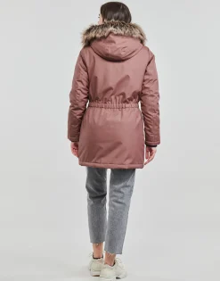 Only - ONLIRIS FUR WINTER PARKA CC OTW Vieuxrose Hot
