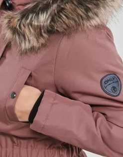 Only - ONLIRIS FUR WINTER PARKA CC OTW Vieuxrose Hot