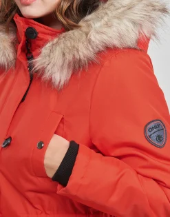 Only - ONLIRIS FUR WINTER PARKA CC OTW Rouge
