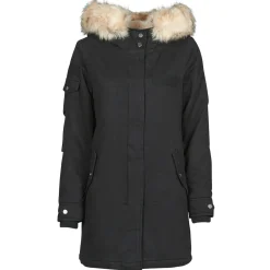 Only - ONLMAY FUR CANVAS PARKA  CC OTW Noir Online