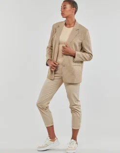 Only - ONLMOLLY L/S OVS CHECK BLAZER TLR