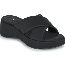 Sale Only - ONLMORGAN-3 CROSS STRAP SANDAL Noir
