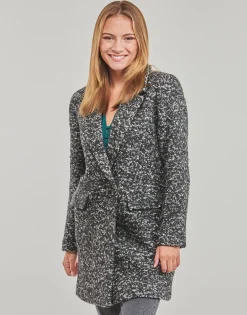 Only - ONLNEWALLY DB WOOL COAT CC OTW Noir New