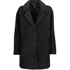 Sale Only - ONLNEWAURELIA SHERPA COAT CC OTW Noir