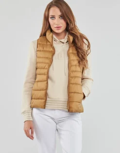 Best Only - ONLNEWCLAIRE QUILTED WAISTCOAT OTW MArron