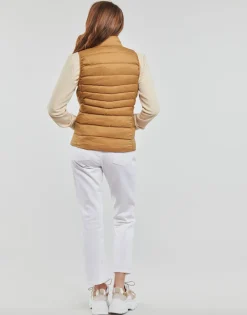 Best Only - ONLNEWCLAIRE QUILTED WAISTCOAT OTW MArron