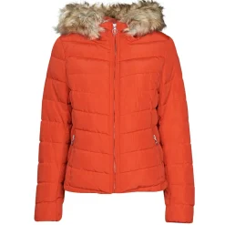 Only - ONLNEWELLAN QUILTED HOOD JACKET CC OTW Rouge Sale