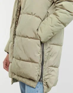 Best Only - ONLNEWNORA LONG PUFFER COAT CC OTW Beige