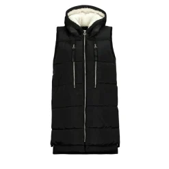 Online Only - ONLNEWNORA PUFFER WAISTCOAT CC OTW Noir